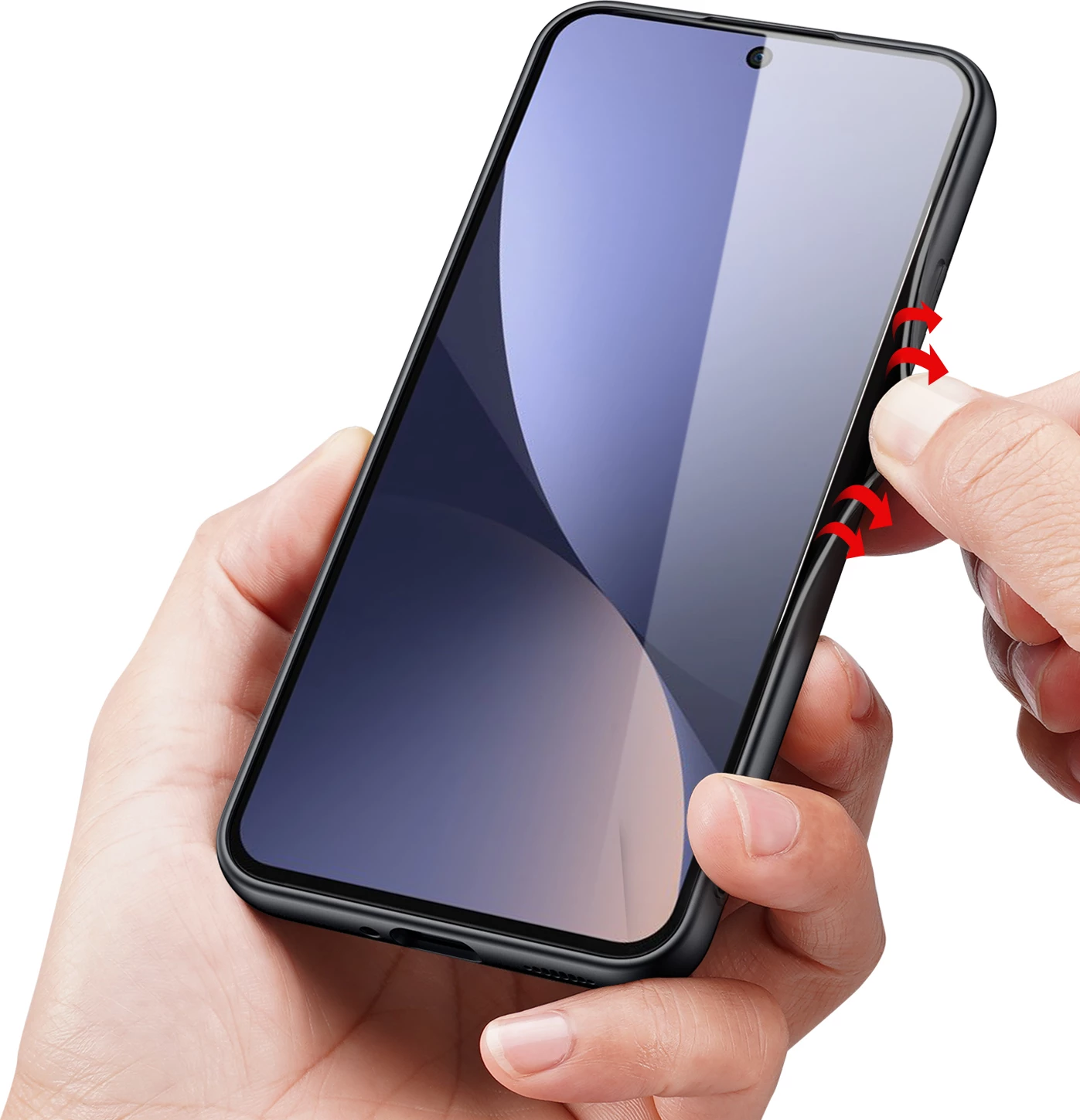 Mbështjellës Dux Ducis Fino për Xiaomi 13, Gri