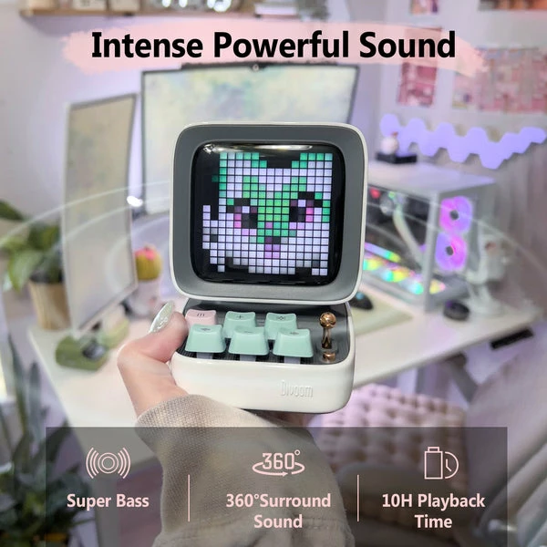 Altoparlant DIVOOM DitooPro (Bardhë)