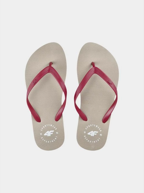 Flip-flopa për djem 4F 4FJRMM00FFLIM141-83S, bezhë