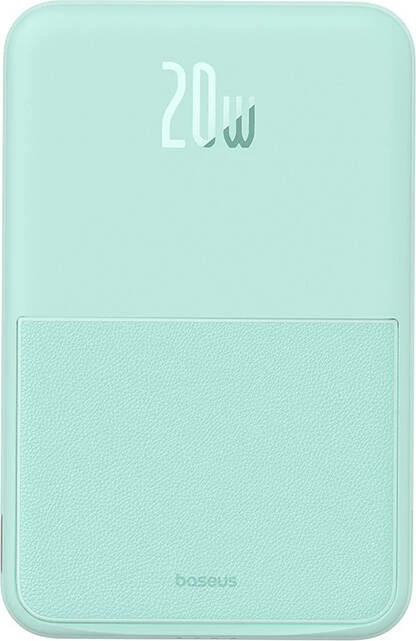 Powerbank Baseus MagPro Magnetic 5000mAh, 20W, MagSafe, mint