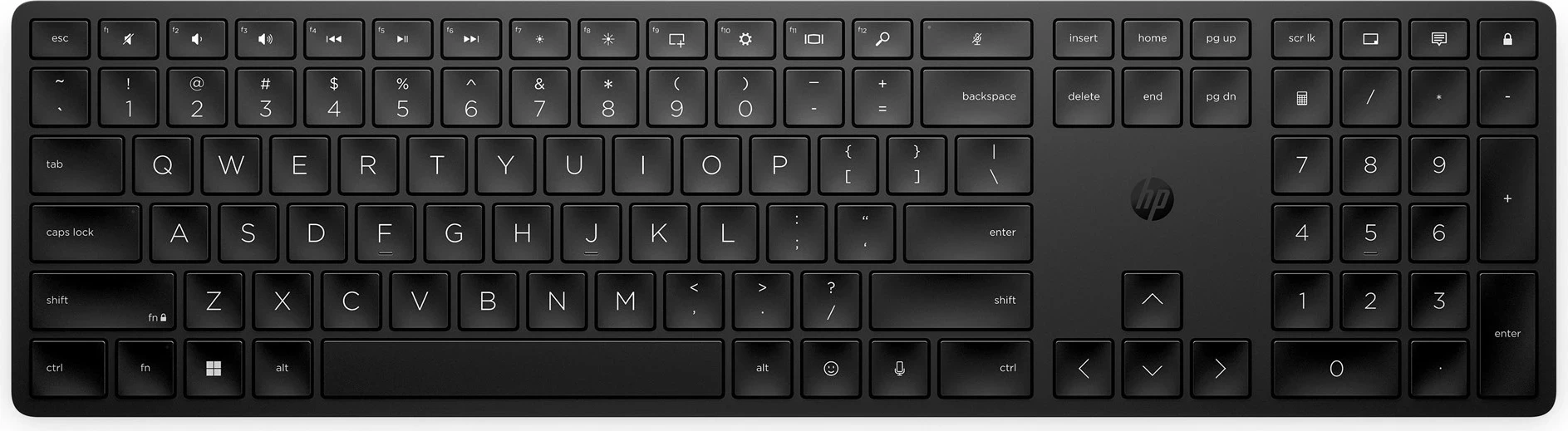 Tastierë wireless HP 450, e zezë