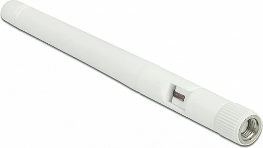 Antenë Wi‑Fi DeLOCK 12006, 2 dBi, 2.4 GHz, RP-SMA, e bardhë