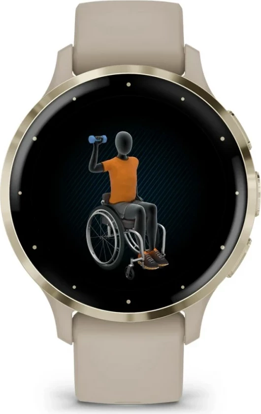 Smartwatch Garmin Venu 3S, 41 mm, AMOLED, GPS, Gri