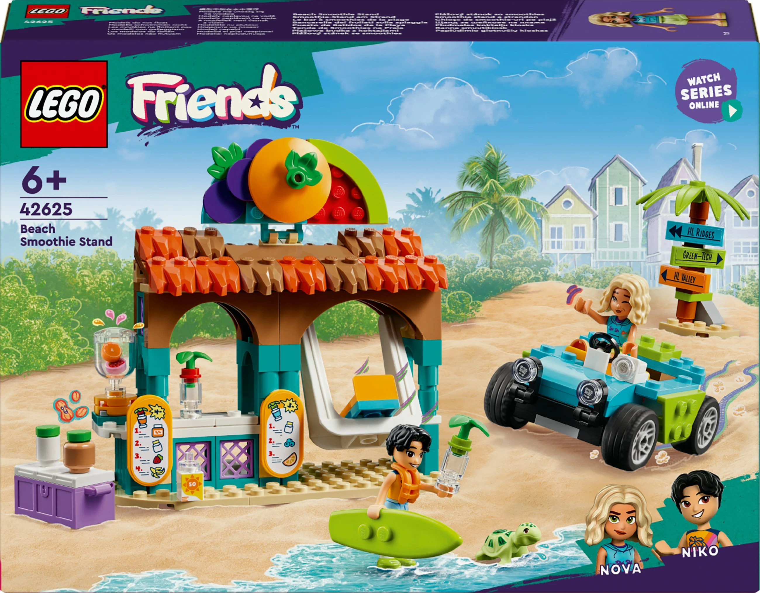 Set LEGO Friends 42625 Smoothie-Stand te plazhi