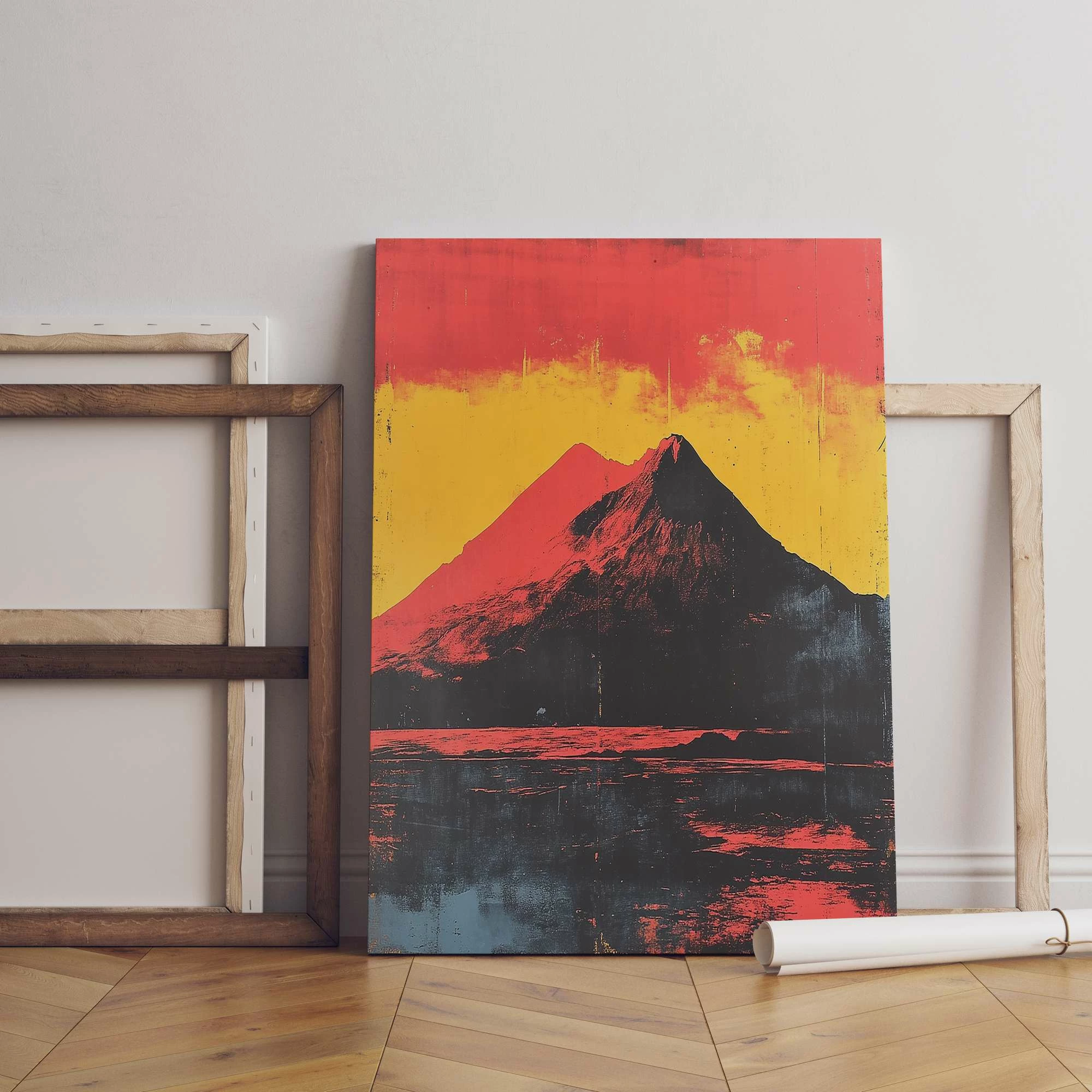 Pikturë dekorative në kanavacë, shumëngjyrëshe, Wallity, Hm_Cnvs26-48, 50x70cm