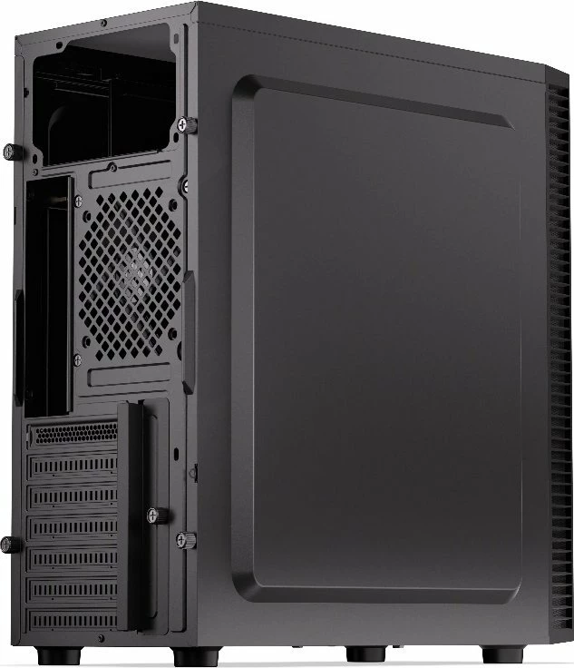 Kasë Endorfy Armis 100 Solid EY2A015, Midi Tower ATX, pa dritare, pa furnizim rryme, 2x USB 3.0, e zezë