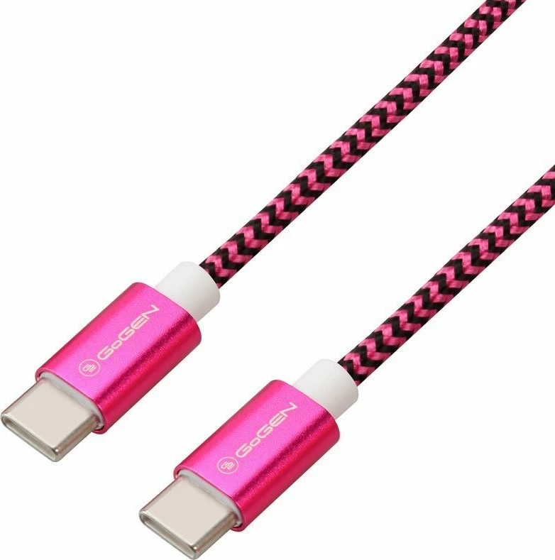 Kabllo Usb GOGEN GOGUSBCC100MM25 (Pembe, 1m)