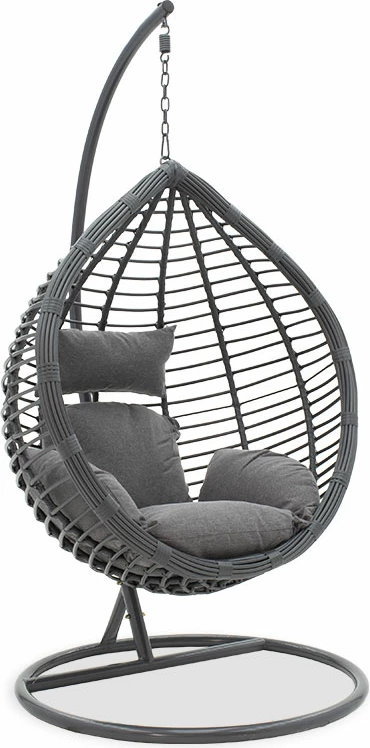 Karrige varëse Nadim metal-pe-jastëk gri