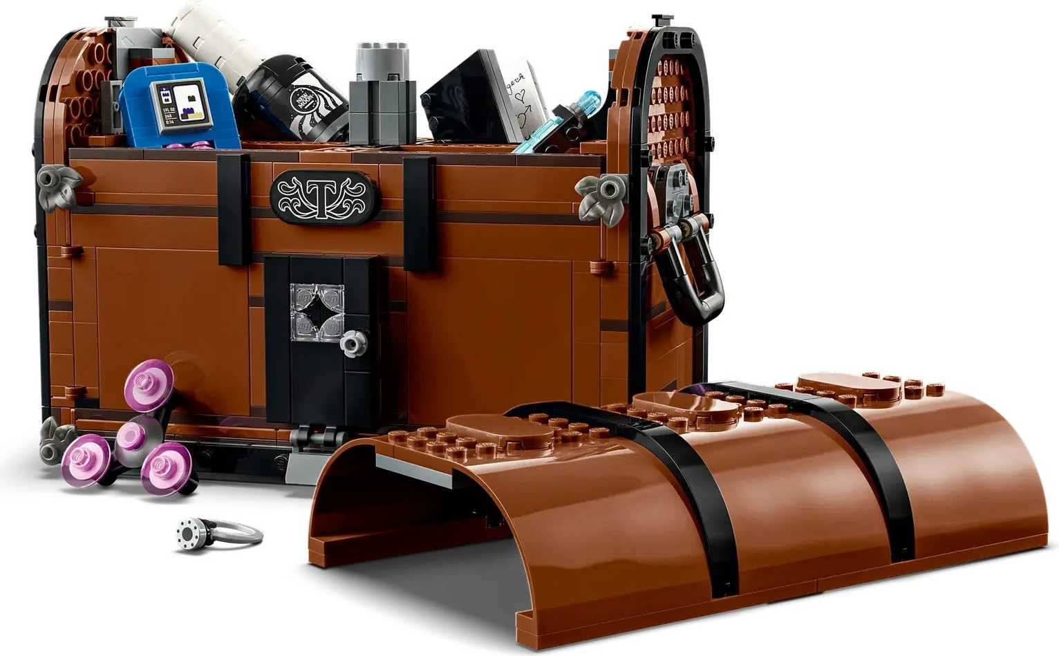 Set LEGO Wednesday Thing's Apartment 76785, 828 pjesë, për fëmijë 10+