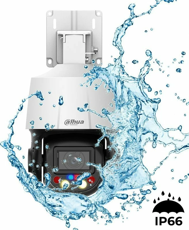 Kamerë IP PTZ Dahua SD3E405DB-GNY-A-PV1 4MP TiOC Smart Dual Light PoE+ e bardhë