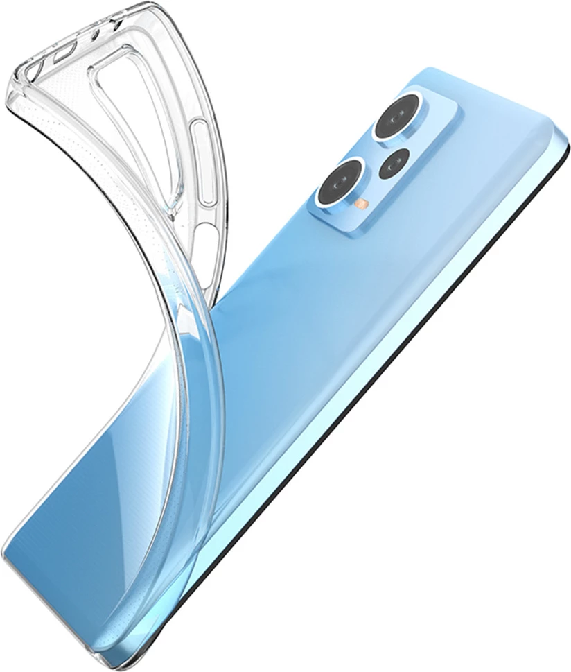 Mbështjellës Hurtel Ultra Clear 0.5mm për Xiaomi Redmi Note 12 Pro+, Transparent