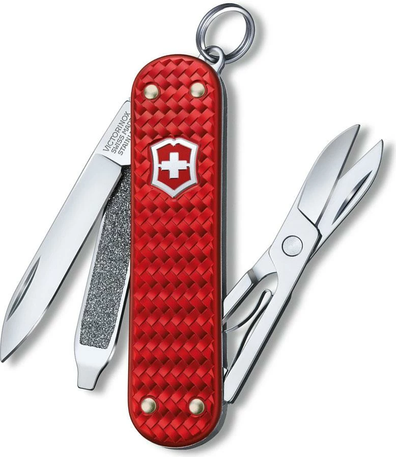 Brisk klasik 58mm Victorinox, ngjyrë të kuqe 