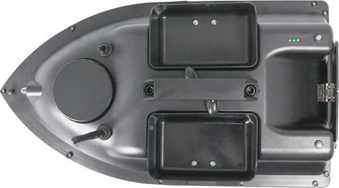 Varkë karremi me GPS, Flytec V010, 2.4G 500 m, 3 ndarje karremi, e zezë