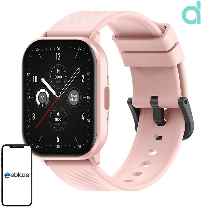 Smartwatch Zeblaze GTS 3, 2.03", 280 mAh, Rozë