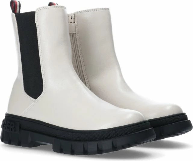 Çizme për femra Tommy Hilfiger, të bardha