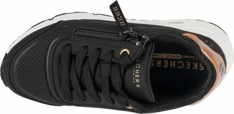 Atlete lifestyle për fëmijë Skechers, të zeza