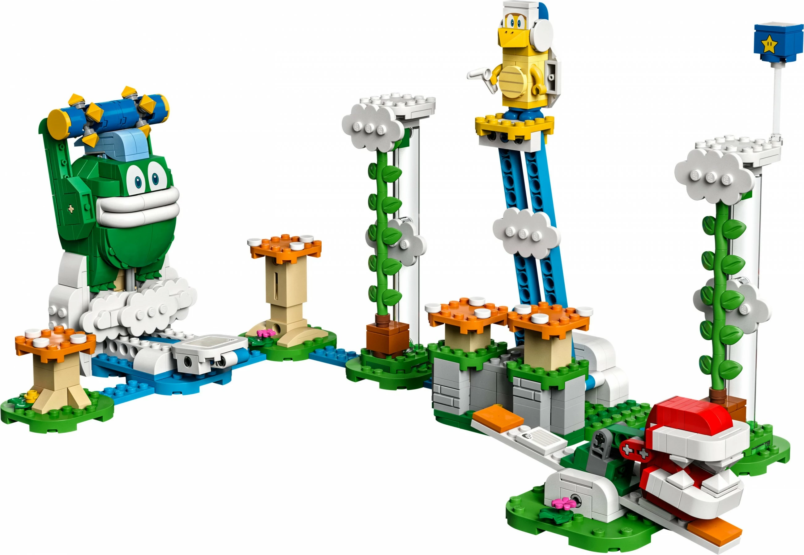 Set ndërtimi LEGO Super Mario 71409 Maxi-Spikes Wolken-Challenge, 540 pjesë, shumëngjyrësh