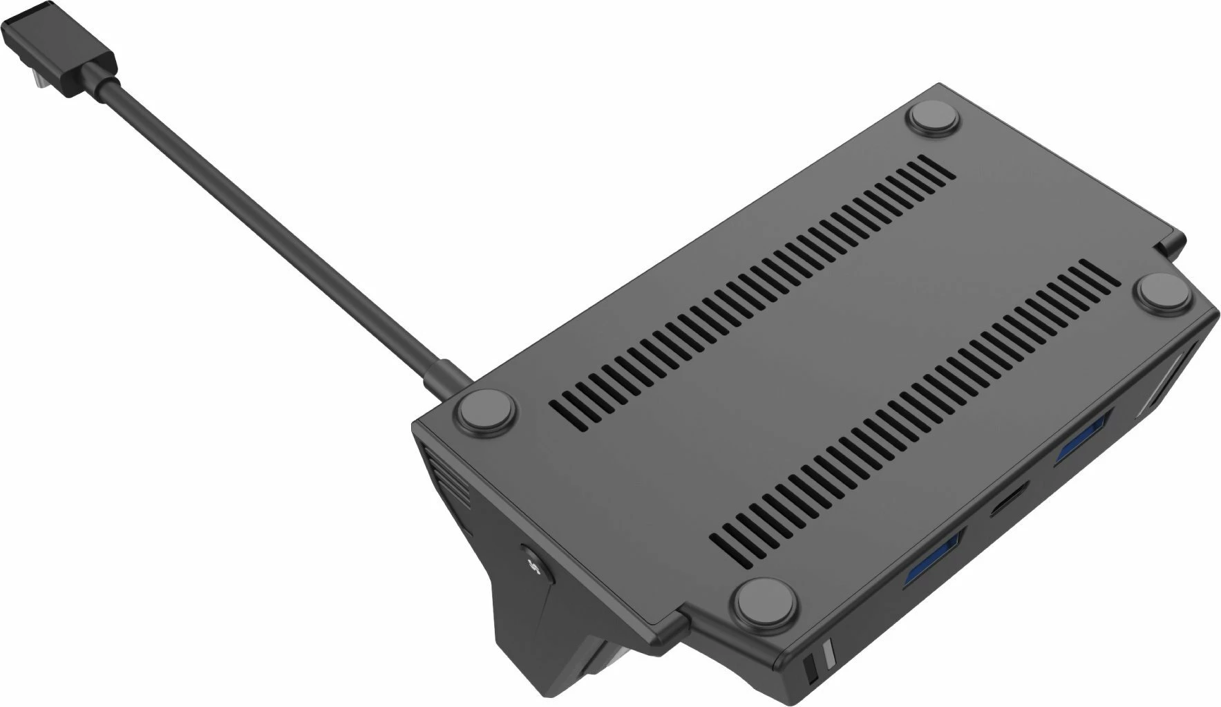 Stacion dokimi ftohës Unitek Cooling Dock Pro D1097A 100W 8K USB-C, i zi