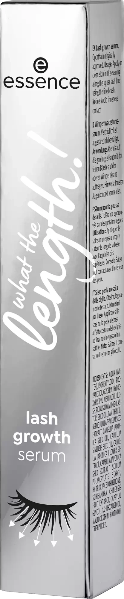 Essence what the length! Lash growth serum
