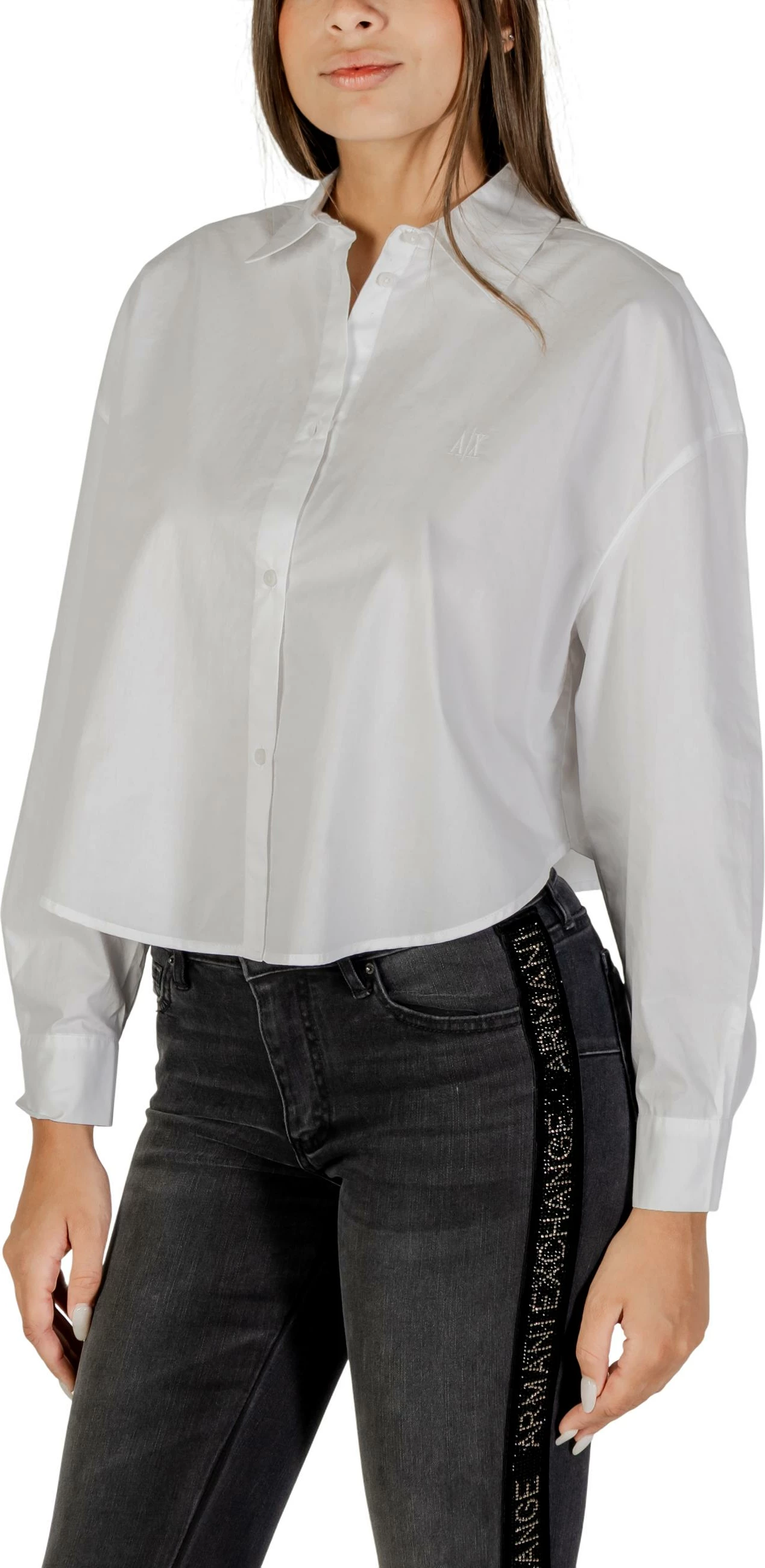 Këmishë për femra Armani Exchange XW001180 AF12812, e bardhë [Madhësia: M]
