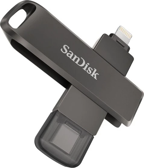 Flash Drive SanDisk iXpand, 64GB, gri