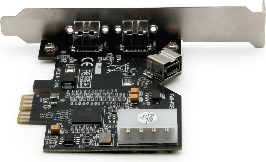 Kartelë PCIe FireWire 800 Digitus XIO2213B, 3 porta IEEE 1394b