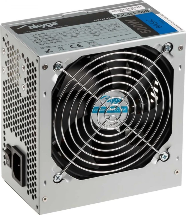 Furnizues me energji për kompjuter Akyga AK-B1-500 ATX 500W