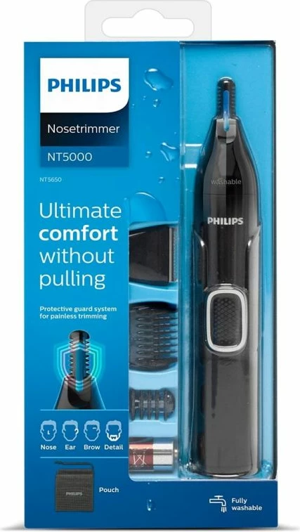 Trimer hunde dhe veshi Philips NT 5650/16, i zi