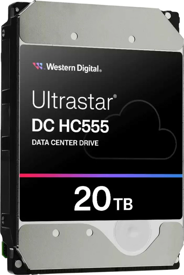 Hard disk Western Digital Ultrastar DC HC555, 20TB, 3.5", SAS3, 7200 RPM