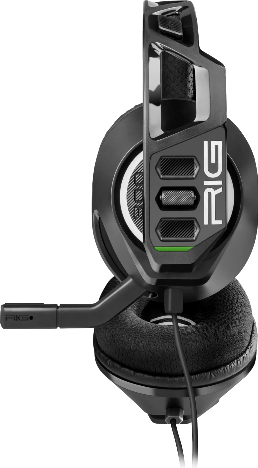 Kufje gaming Nacon RIG 300 PRO HX me kabllo 3.5mm stereo, të zeza