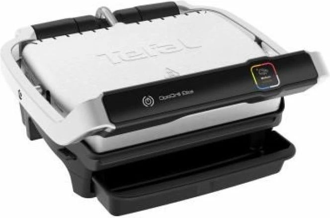 Grill kontakti Tefal OptiGrill Elite GC750D30, i zi dhe inoks