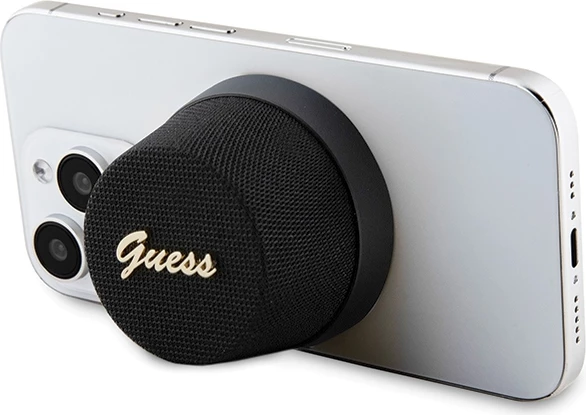 Altoparlant Bluetooth Guess Magnetic Script Metal, MagSafe, 1200mAh, i zi