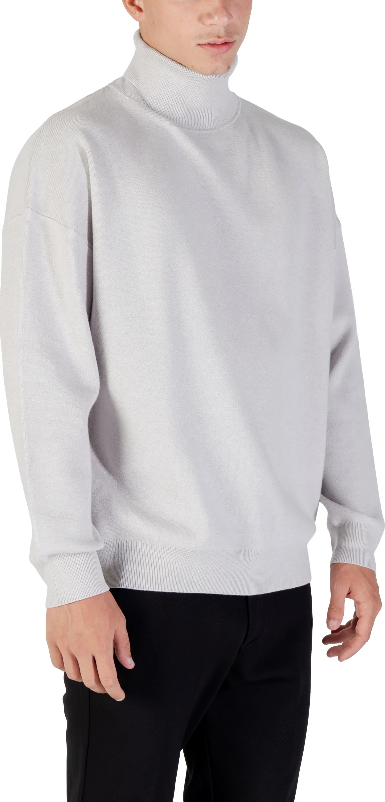 Xhemper për meshkuj Antony Morato STUTTGART RELAXED FIT MMSW01545-YA500082, gri e çelët [Madhësia: XXL]