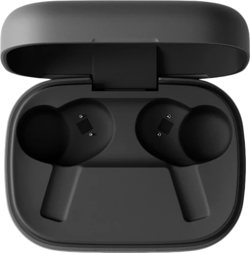 Kufje BANG & OLUFSEN Beoplay EX, True Wireless, Bluetooth 5.2, Qi, Black Anthracite, set me kuti karikimi