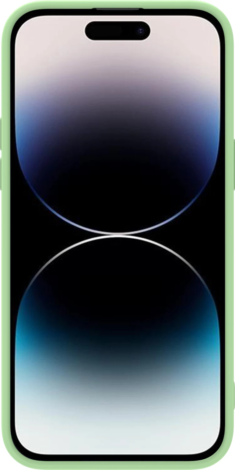 Mbështjellës Nillkin CamShield Silky Silicone për iPhone 14 Pro, me mbulesë kamere, Gjelbër