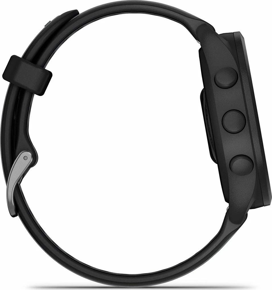 Smartwatch Garmin Forerunner 165 Music (010-02863-30) 4GB AMOLED 1.2\" GPS NFC Wi‑Fi, e zezë