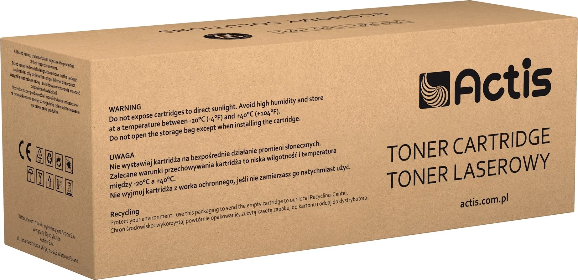 Toner zëvendësues Actis TH-410X për printer HP 
