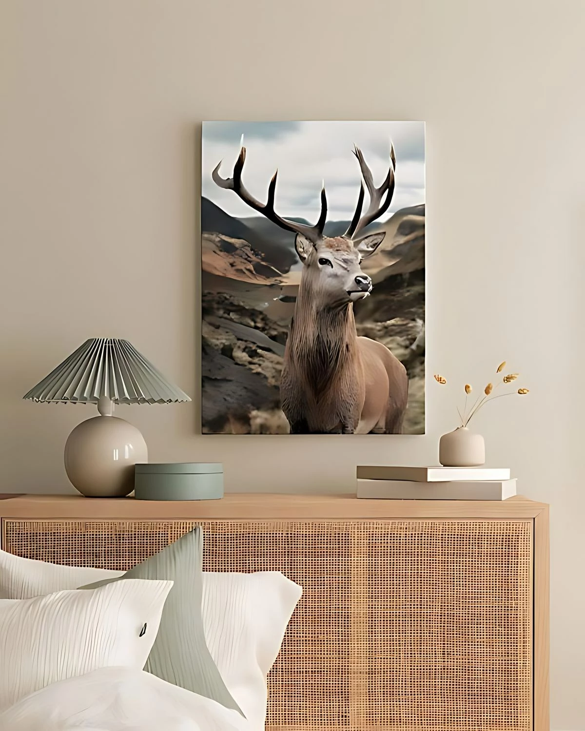 Pikturë dekorative në kanavacë, shumëngjyrëshe, Wallity, Artcanvas83, 40x60cm