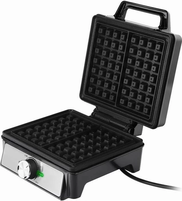 Aparat për waffle Eldom Wafio WA1600, plastikë, 2000W, argjendtë