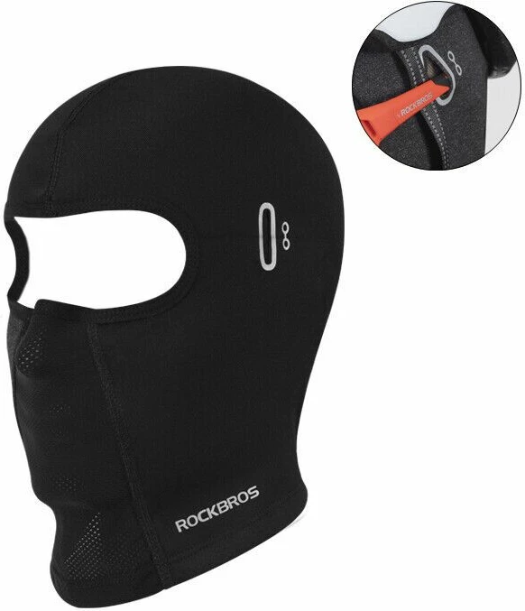 Balaklavë biçiklete Rockbros, e zezë