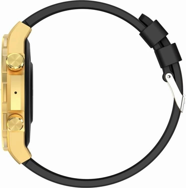 Smartwatch Gravity për meshkuj, e zezë