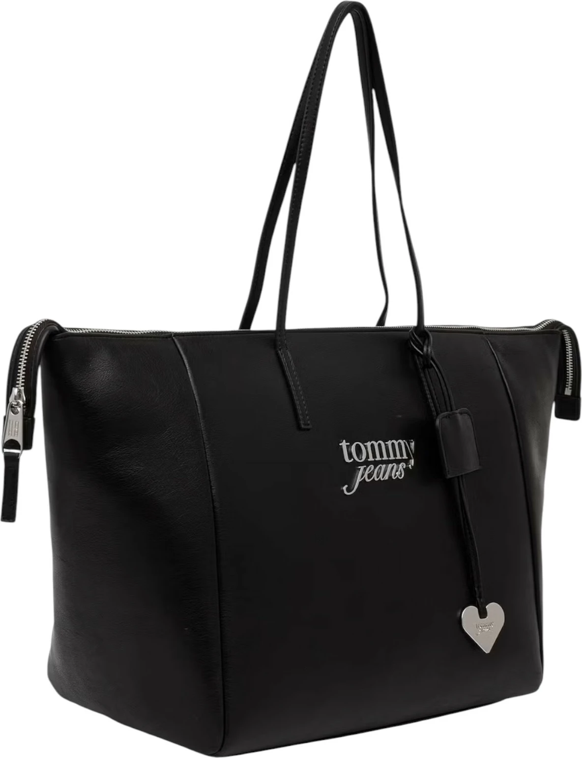 Çantë tote për femra Tommy Hilfiger TJW Bold Tote AW0AW18786, e zezë
