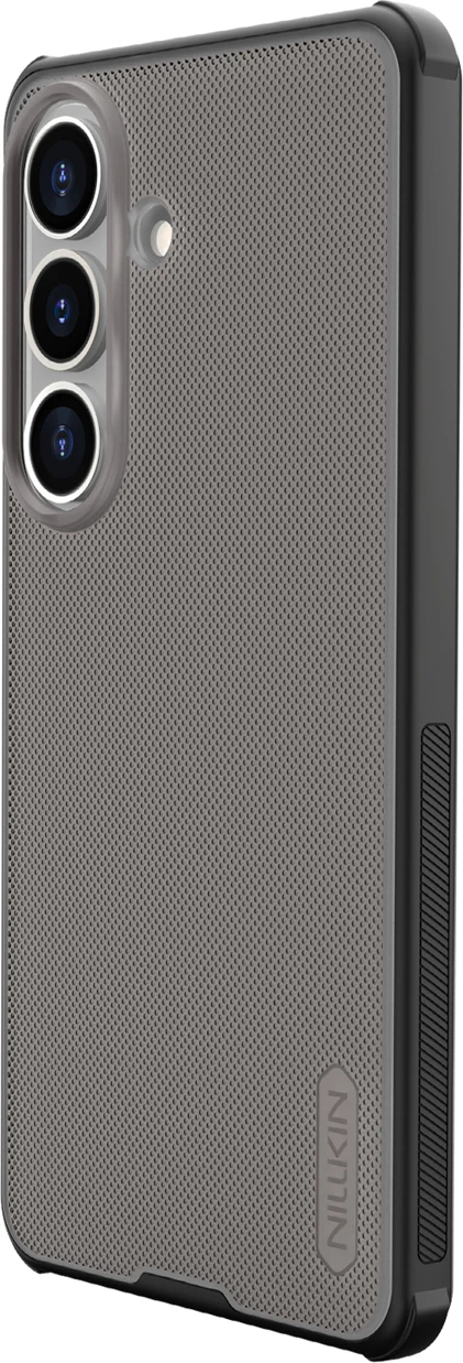 Mbështjellës Nillkin Super Frosted Shield Pro për Samsung Galaxy S26+, TPU/PC, e zezë transluzente, me kuti