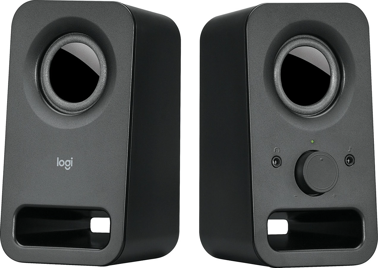 Bokse Logitech Z150, 2.0 kanale, me kabllo, 3 W, të zeza