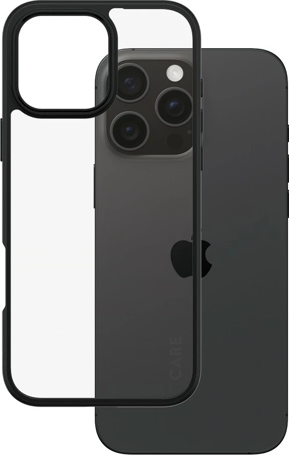 Mbështjellës PanzerGlass CARE Case Flagship Urban Combat për iPhone 16 Pro Max, transparent