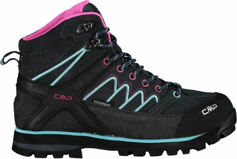Atlete Turistike për Femra CMP Moon Mid WP, Blu/Rozë/Gri