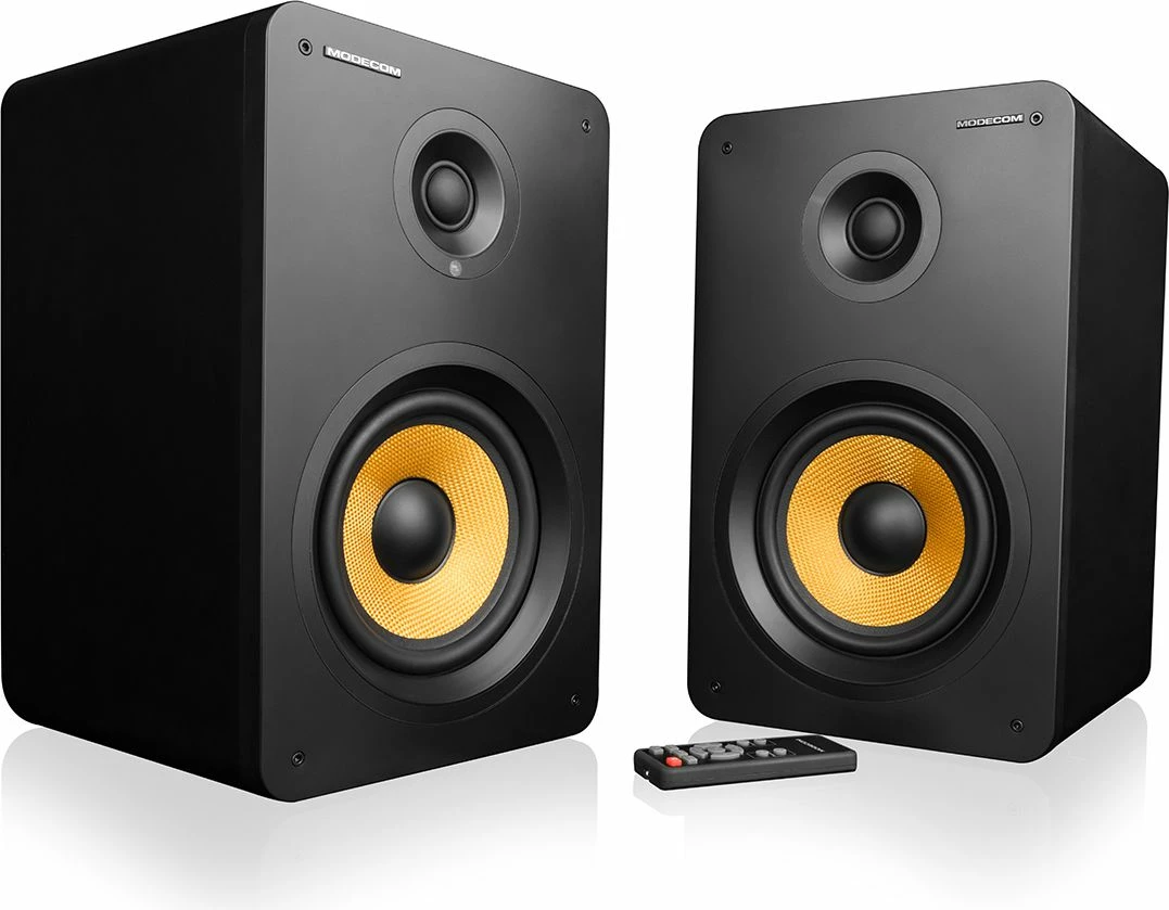 Altoparlantë Modecom Eclipse 180 G-F-HF180-ECLIPSE180 180W RMS Bluetooth 4.0 AptX, set 2.0, të zeza