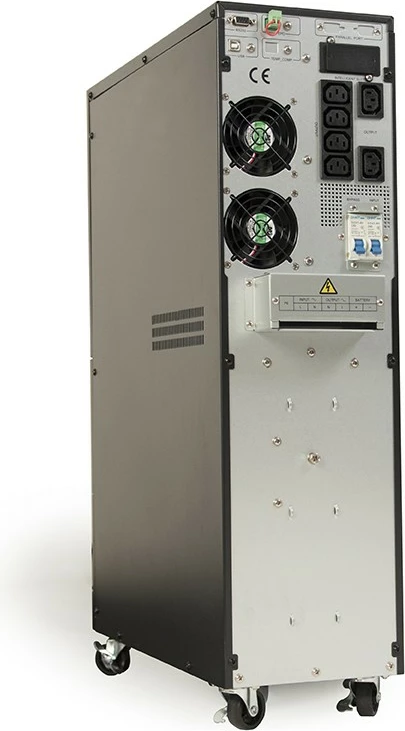 UPS online Gembird EG-UPSO-6000, 6000VA, 6xC13, USB, e zezë