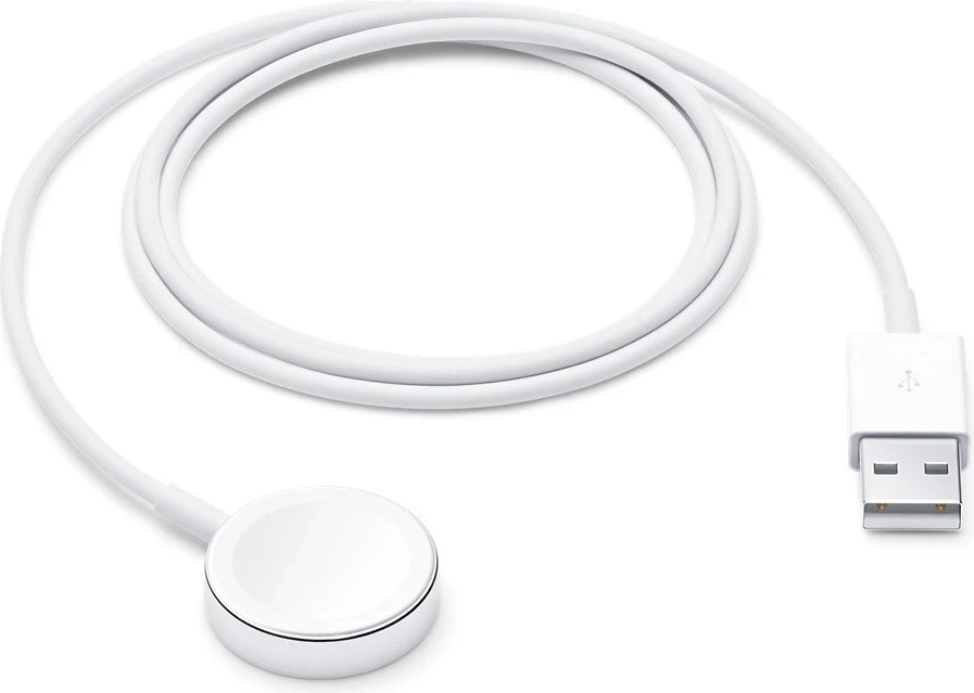 Karikues magnetik për Apple Watch, 1m, i bardhë