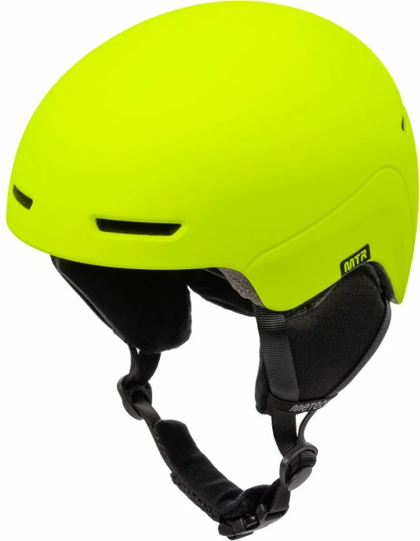 Helmetë skijimi Meteor unisex, e verdhë neon